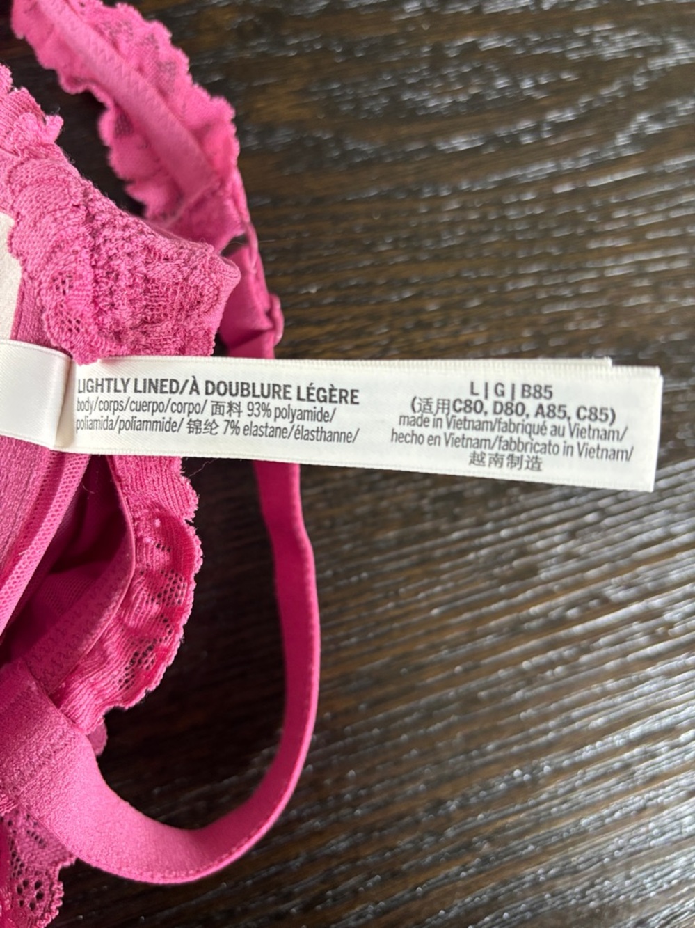 Victoria’s Secret PINK lightly lined lace bra - Picture 6 of 11